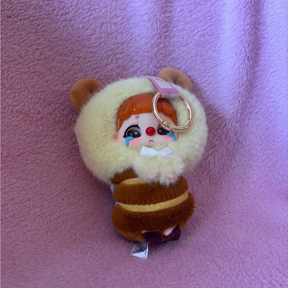 Plush bee character pendant - authentic